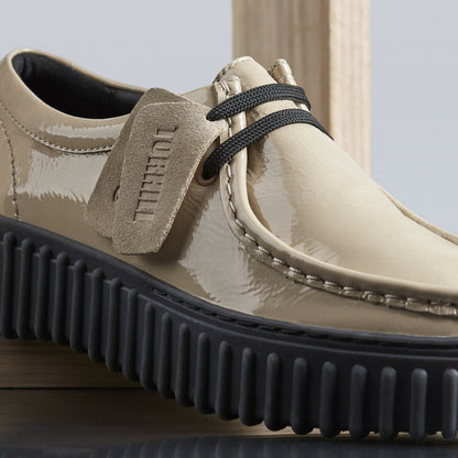 Torhill Bee Beige Patent | Clarks Discount