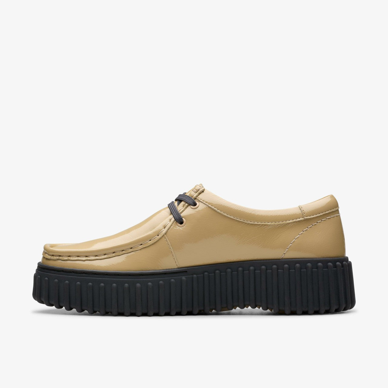 Torhill Bee Beige Patent | Clarks Discount