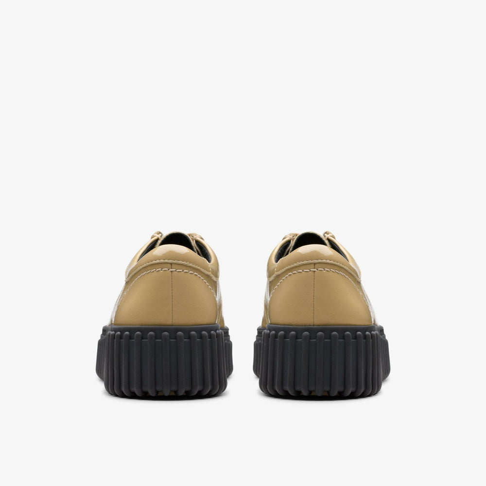 Torhill Bee Beige Patent | Clarks Discount
