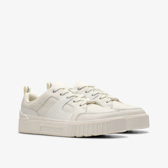 Oslo Shine Youth White | Clarks
