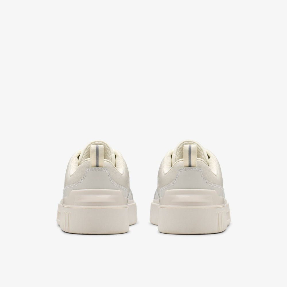 Oslo Shine Youth White | Clarks