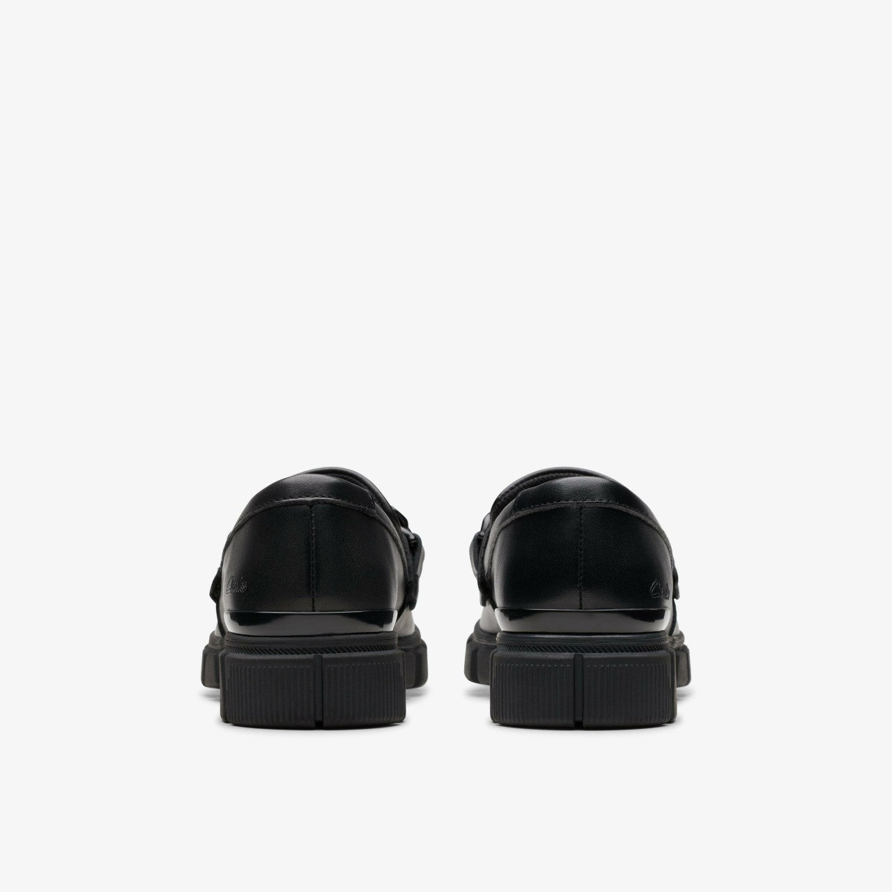 Evyn Walk Kid Black Leather | Clarks For Sale