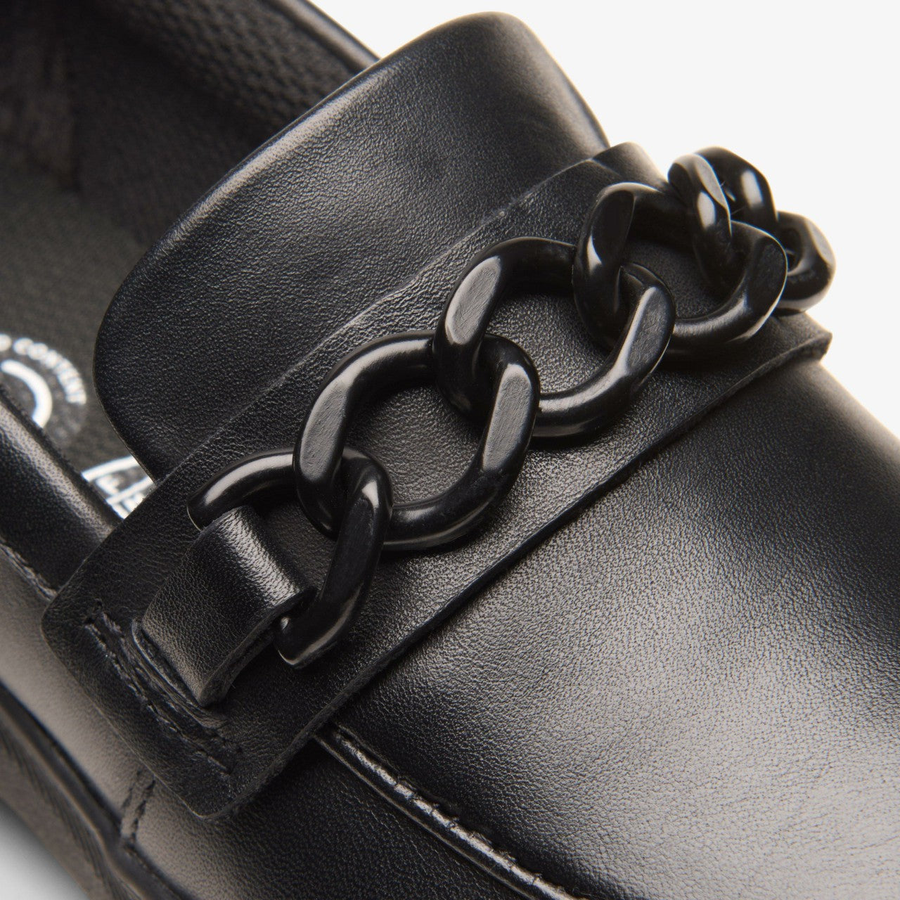 Evyn Walk Kid Black Leather | Clarks For Sale