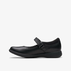 Etch Pure Kid Black Leather | Clarks