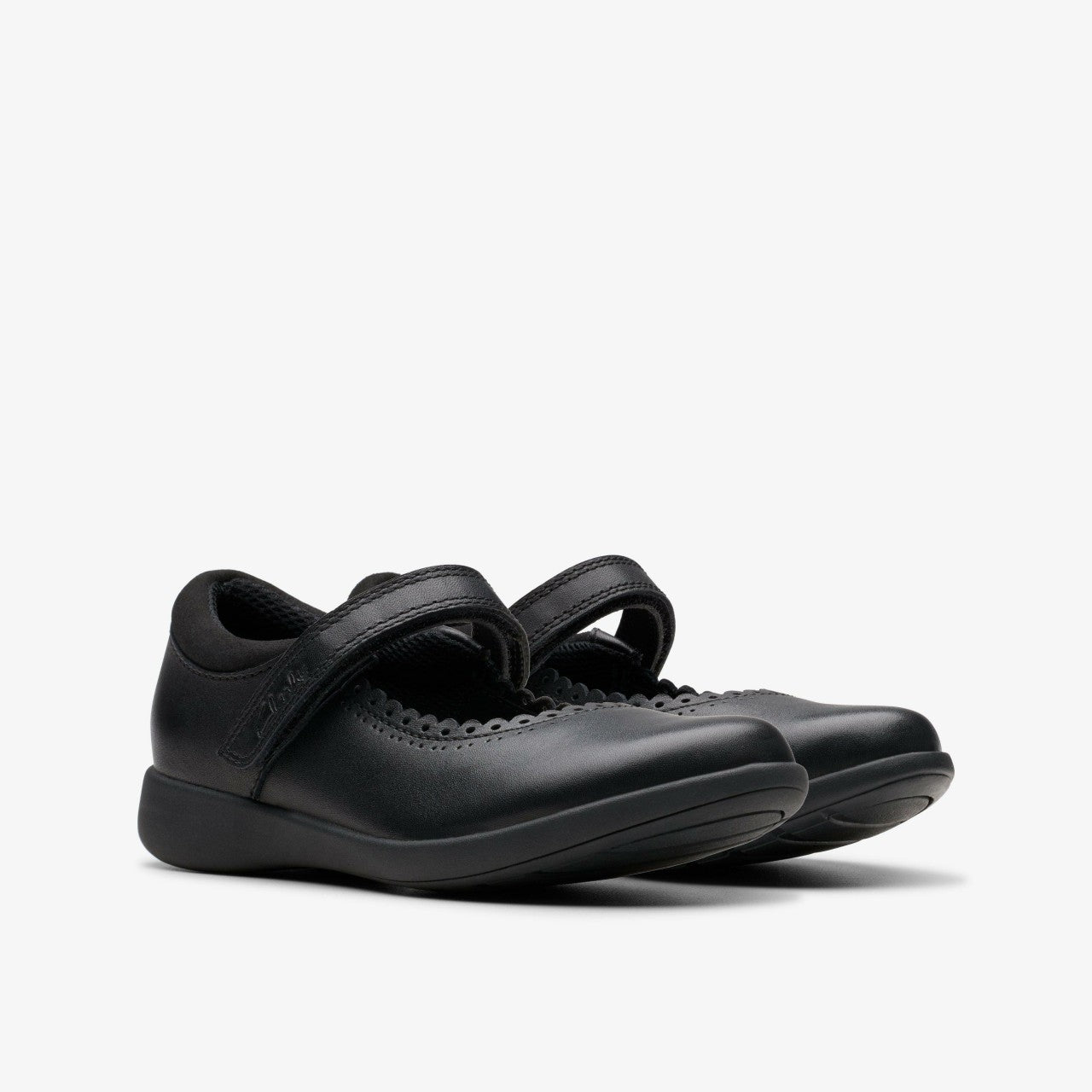 Etch Pure Kid Black Leather | Clarks