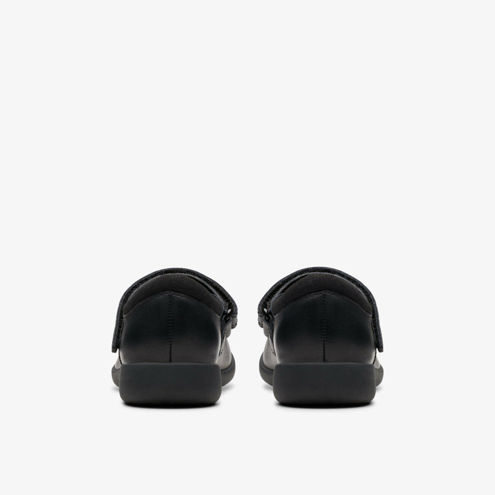 Etch Pure Kid Black Leather | Clarks