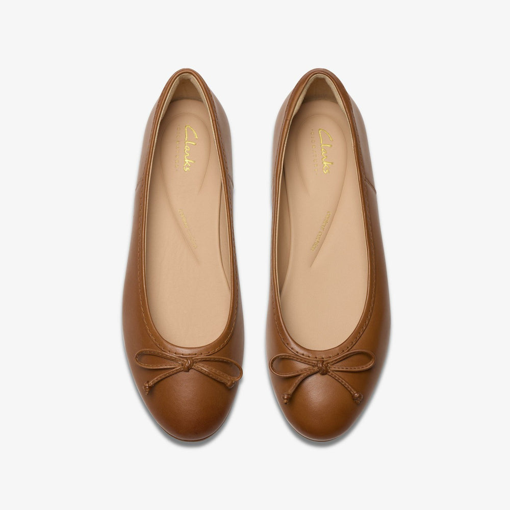 Fawna Lily Tan Leather | Clarks Onsale