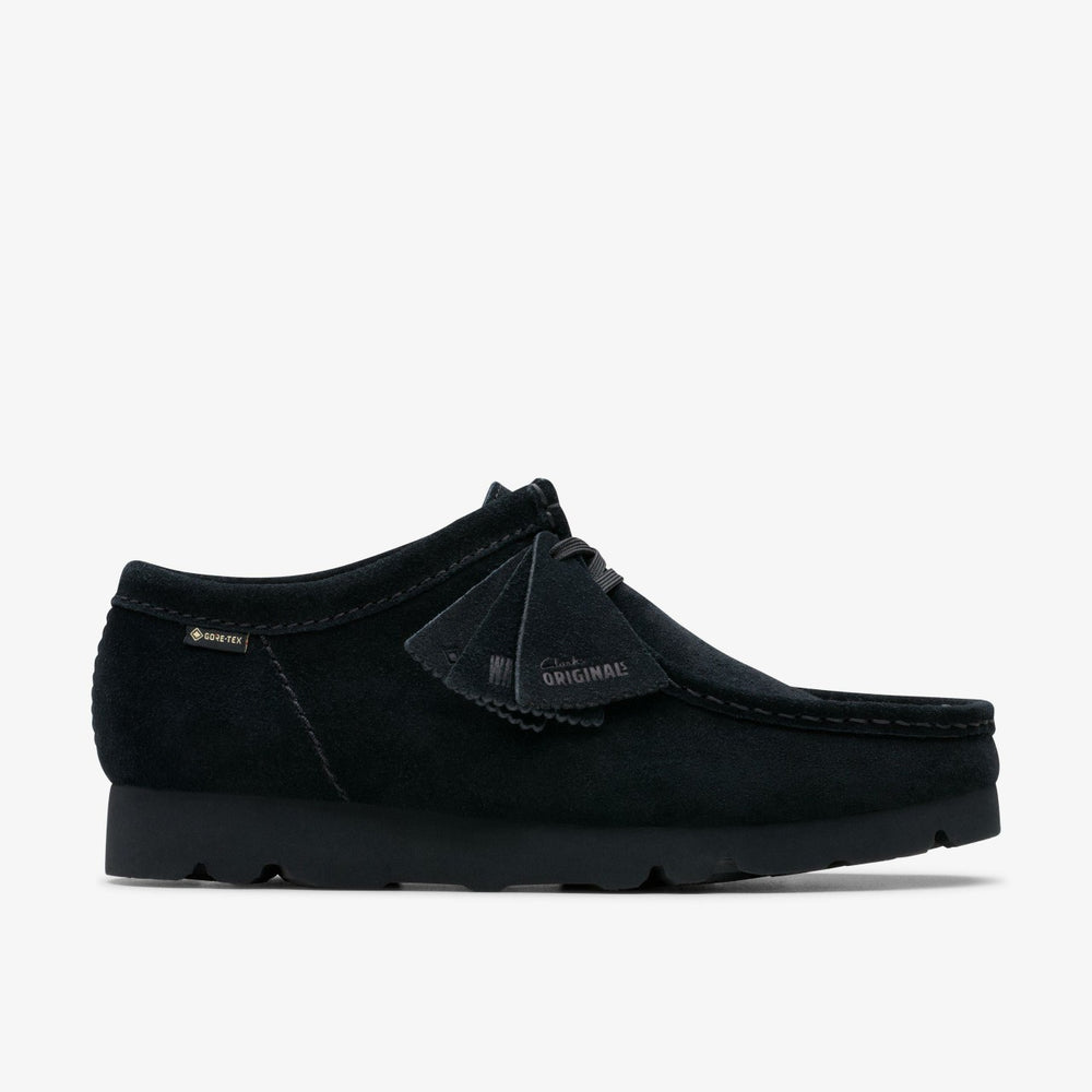 Wallabee GORE-TEX Black Suede | Clarks Sale