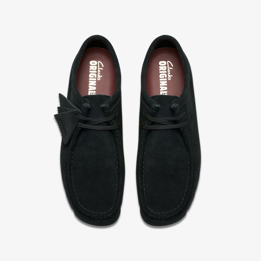 Wallabee GORE-TEX Black Suede | Clarks Sale