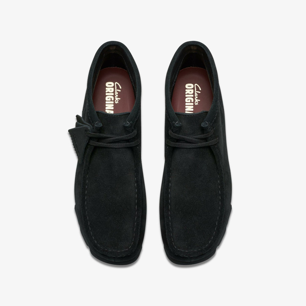 Wallabee Boot GORE-TEX Black Suede | Clarks US