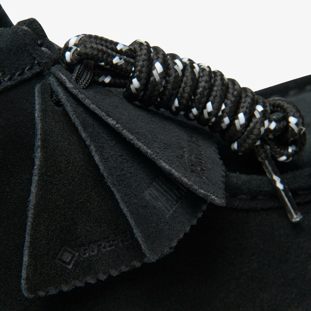 Wallabee Boot GORE-TEX Black Suede | Clarks US