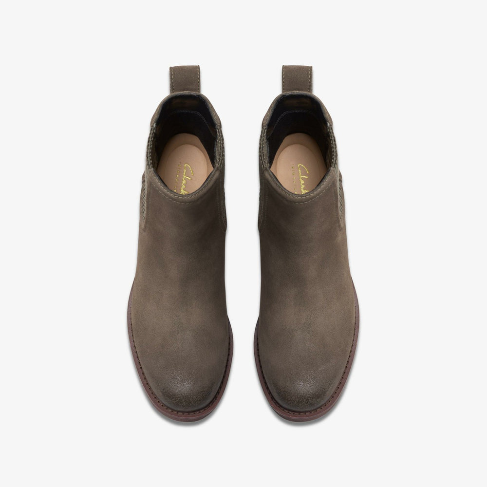 Chamberly Top Mole Grey Suede | Clarks Sale