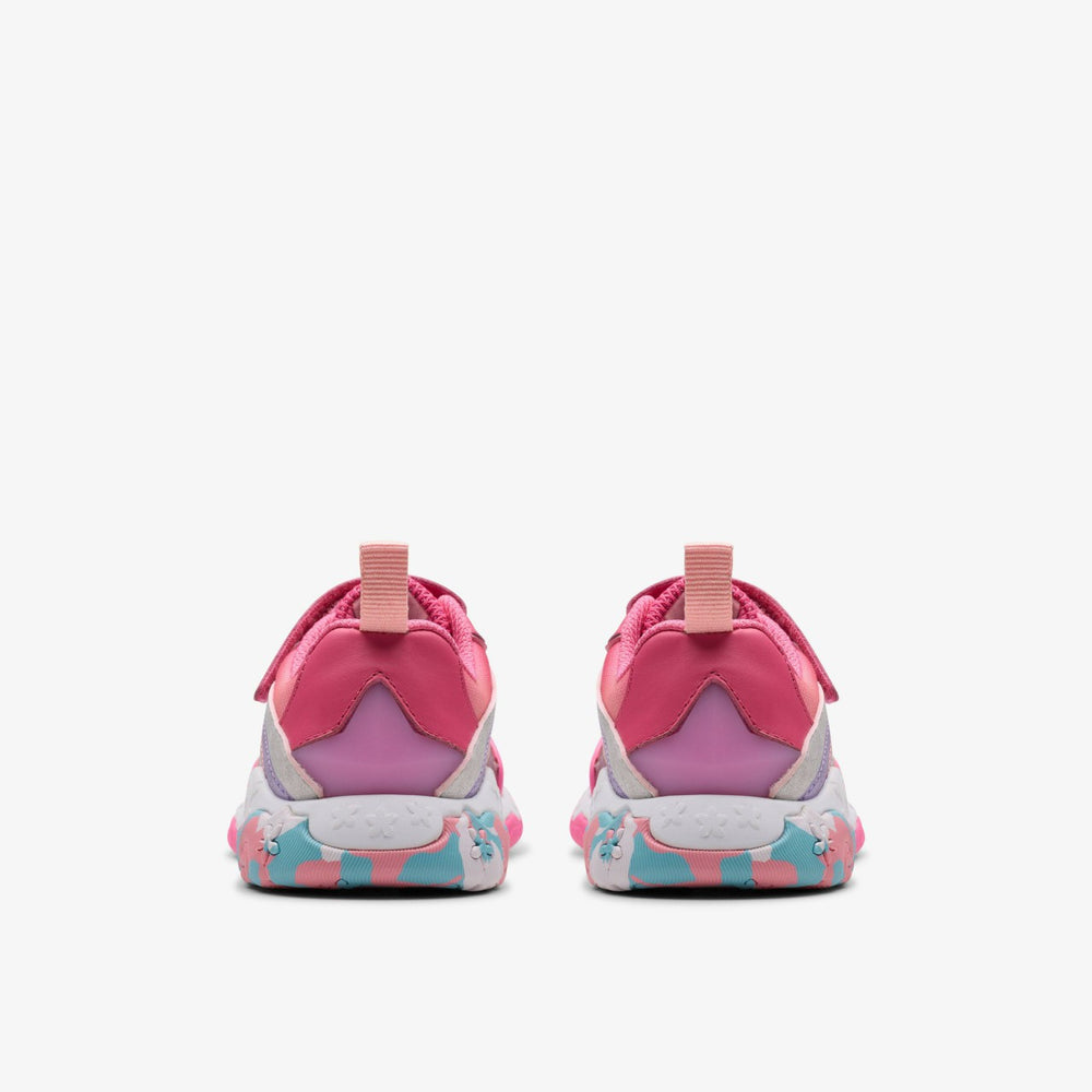 Tidal Star Kid Bright Pink Combination | Clarks Discount