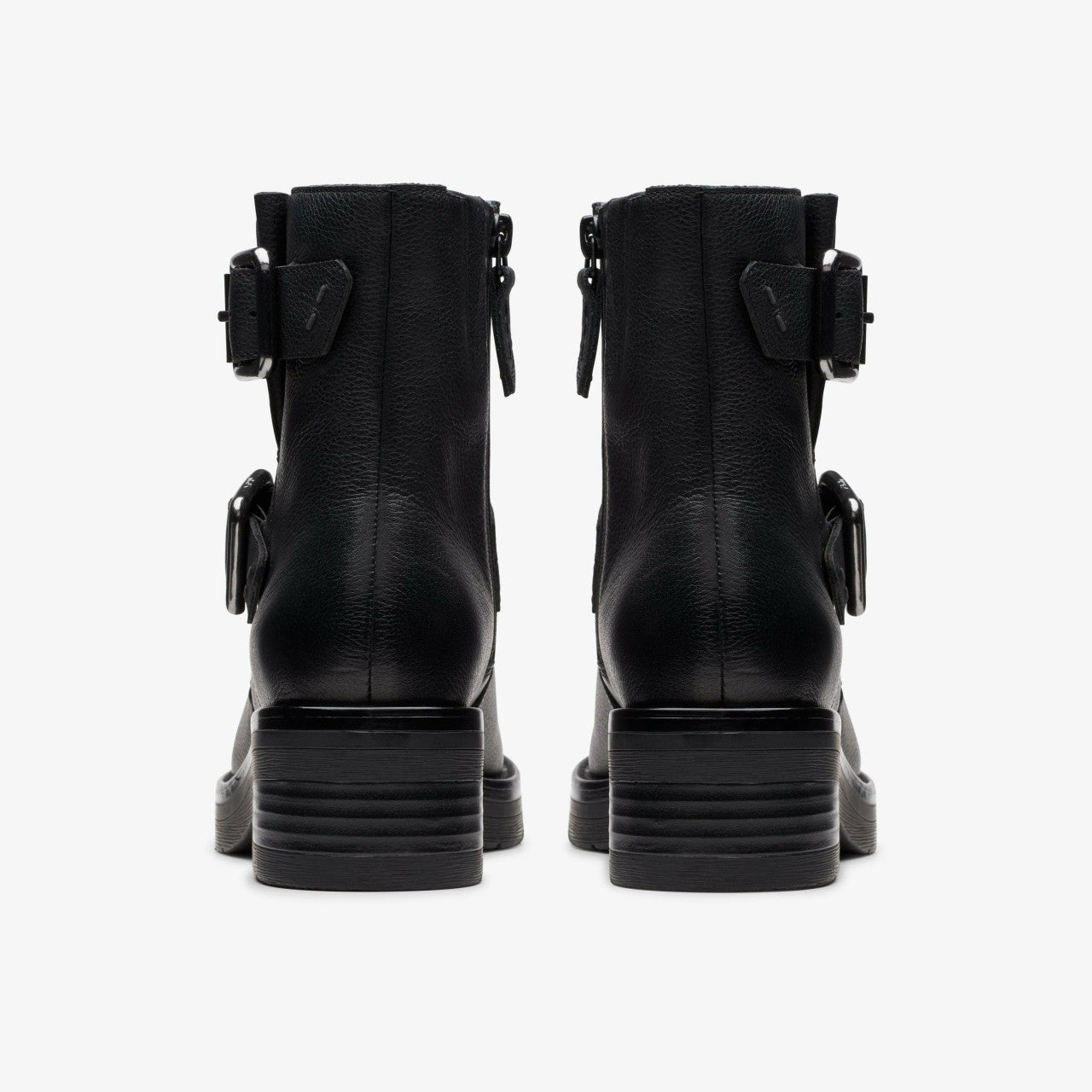 Rebelle Buckle Black Leather | Clarks