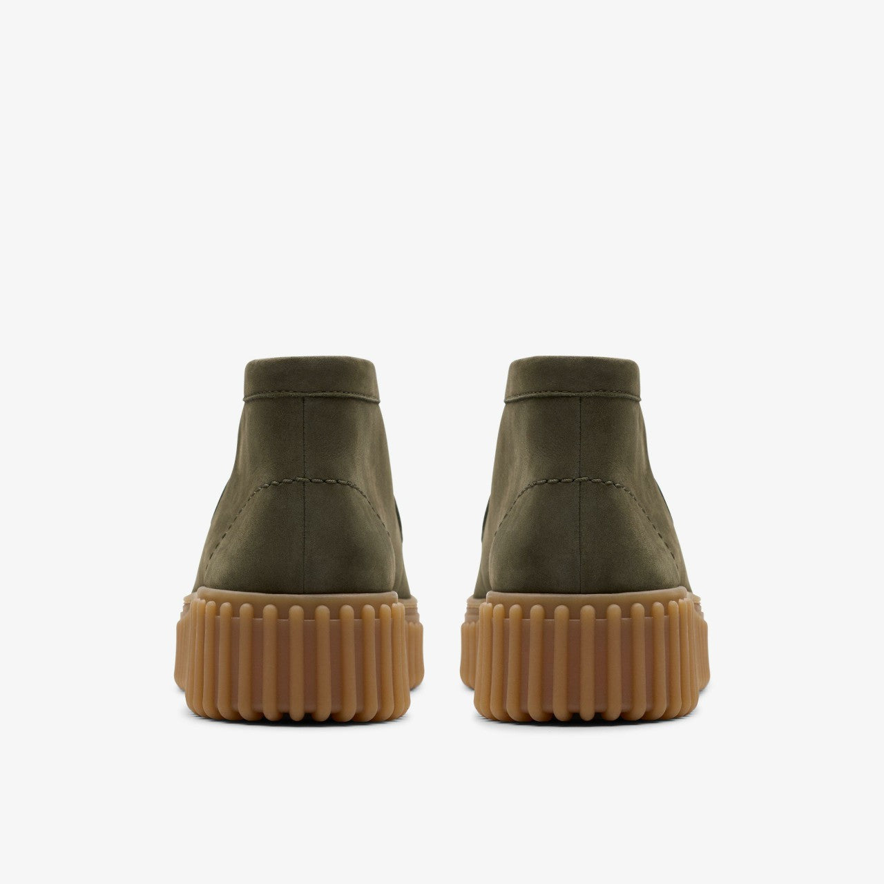 Torhill Moss Dark Green Nubuck | Clarks