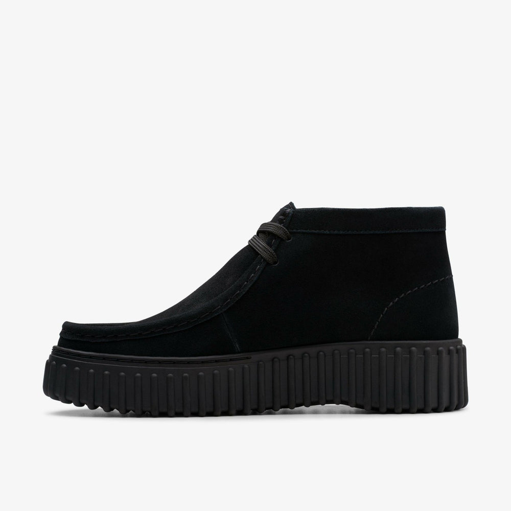 Torhill Moss Black Suede | Clarks US
