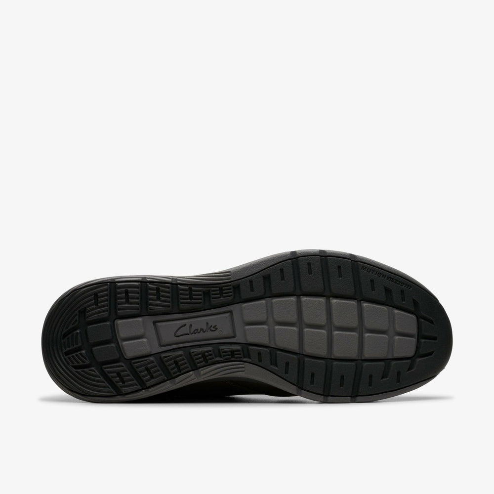 Motion Trek EZ Grey Leather | Clarks US