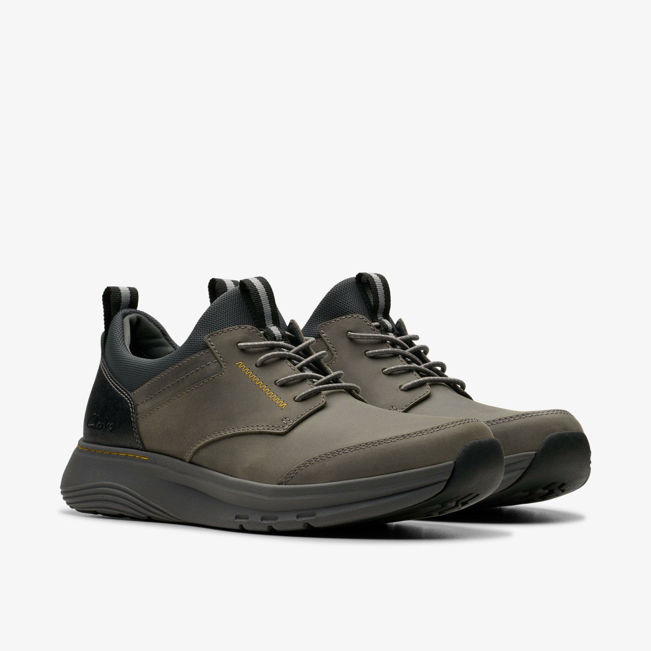 Motion Trek EZ Grey Leather | Clarks US