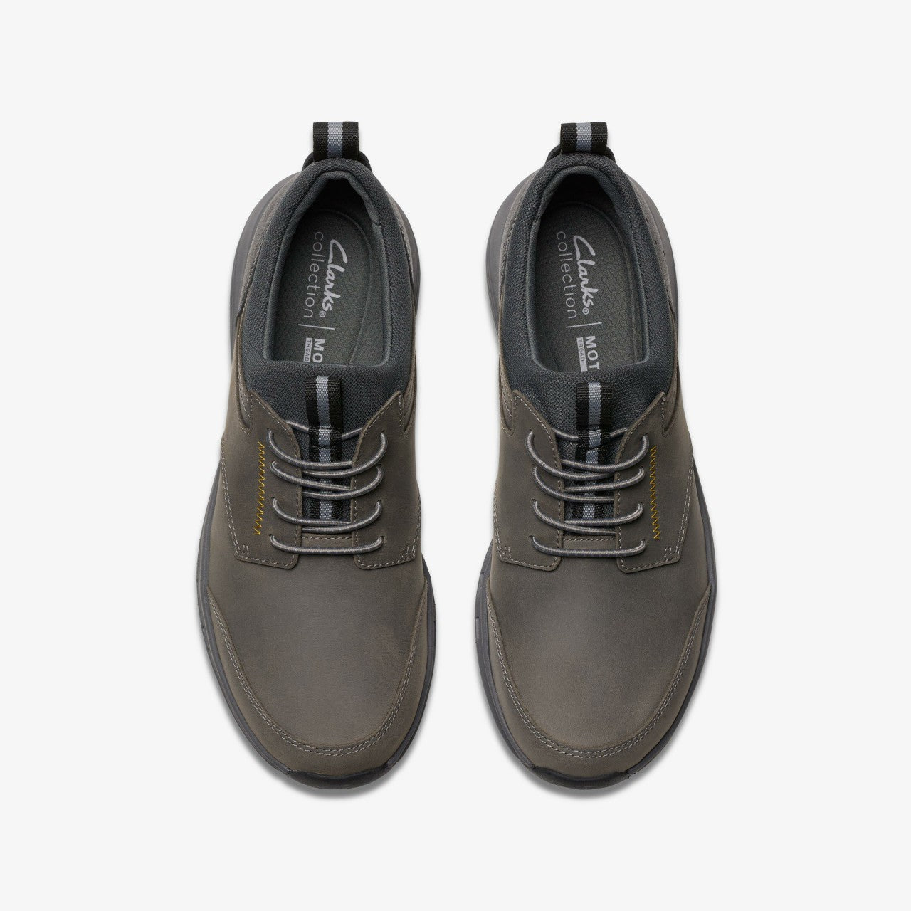 Motion Trek EZ Grey Leather | Clarks US