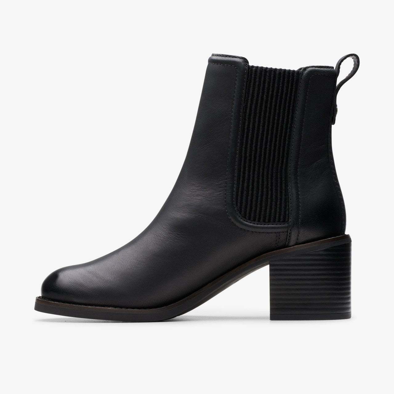 Chamberly Top Black Leather | Clarks Discount
