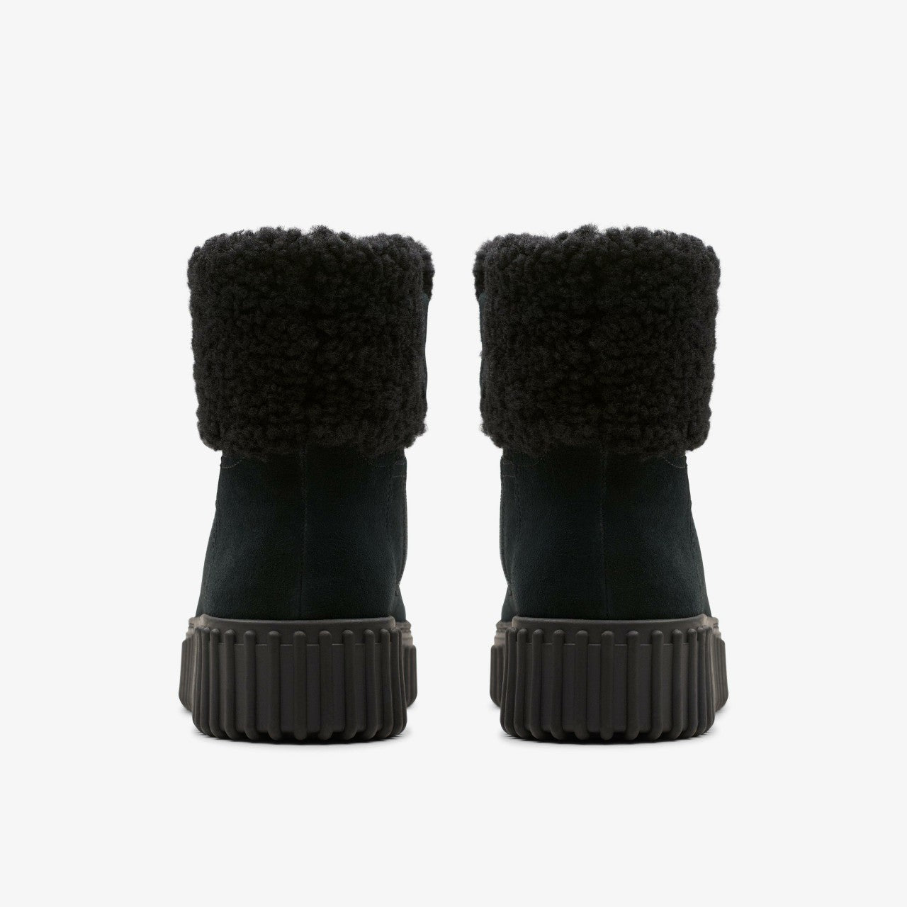 Torhill Turn Black Warmlined Suede | Clarks Sale
