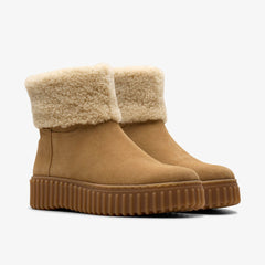 Torhill Turn Light Tan Warmlined | Clarks Discount