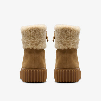 Torhill Turn Light Tan Warmlined | Clarks Discount