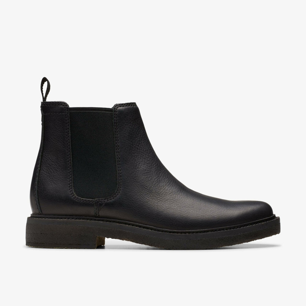 Clarkdale Easy Chelsea Boot Black Leather | Clarks US