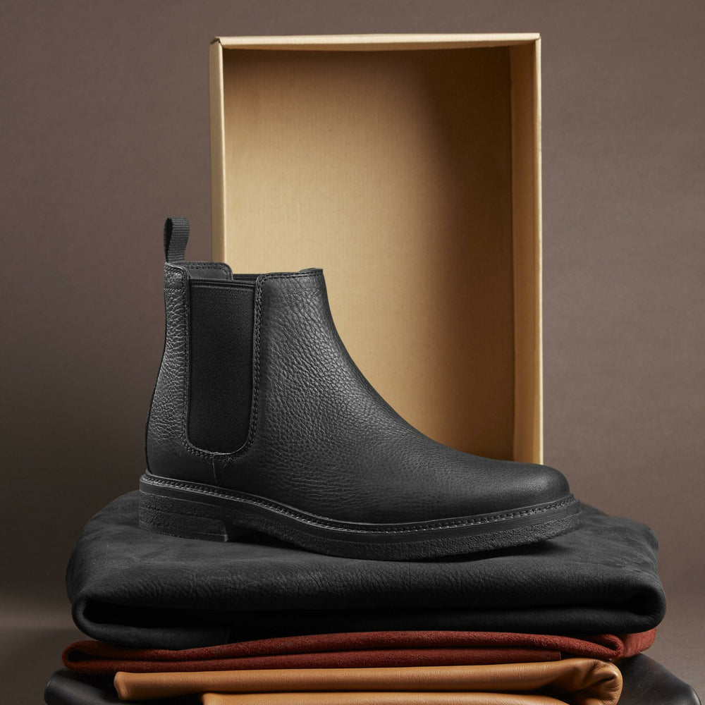Clarkdale Easy Chelsea Boot Black Leather | Clarks US