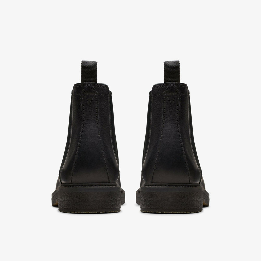 Clarkdale Easy Chelsea Boot Black Leather | Clarks US