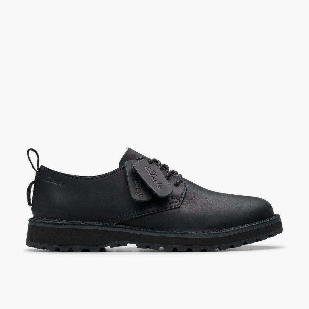 Solsbury Lace Black Leather | Clarks Sale