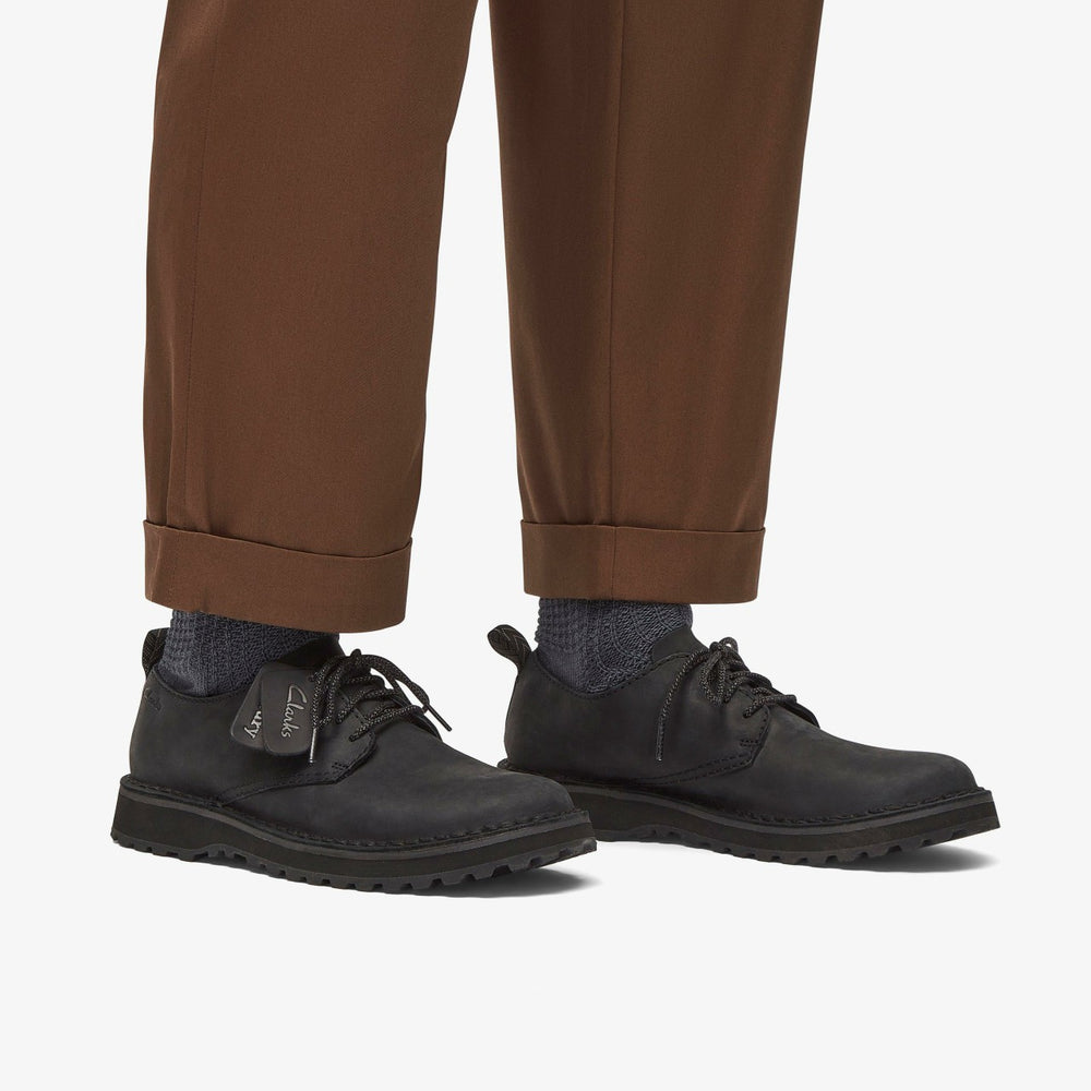 Solsbury Lace Black Leather | Clarks Sale