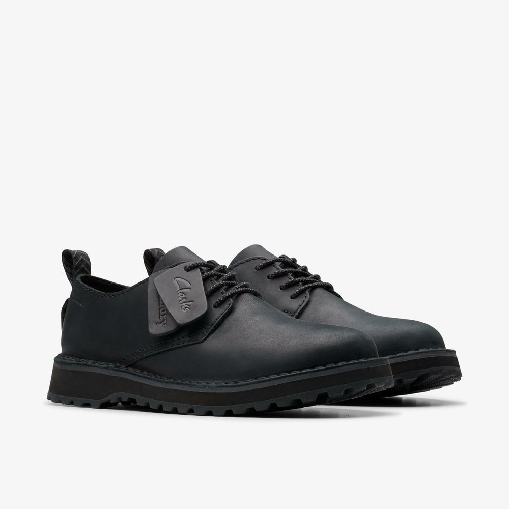 Solsbury Lace Black Leather | Clarks Sale