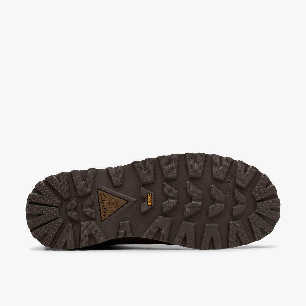 Solsbury Desert Boot Dark Brown Leather | Clarks