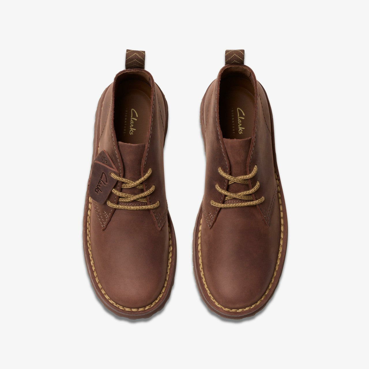 Solsbury Desert Boot Dark Brown Leather | Clarks