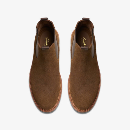 Clarkridge Top Brown Suede | Clarks US