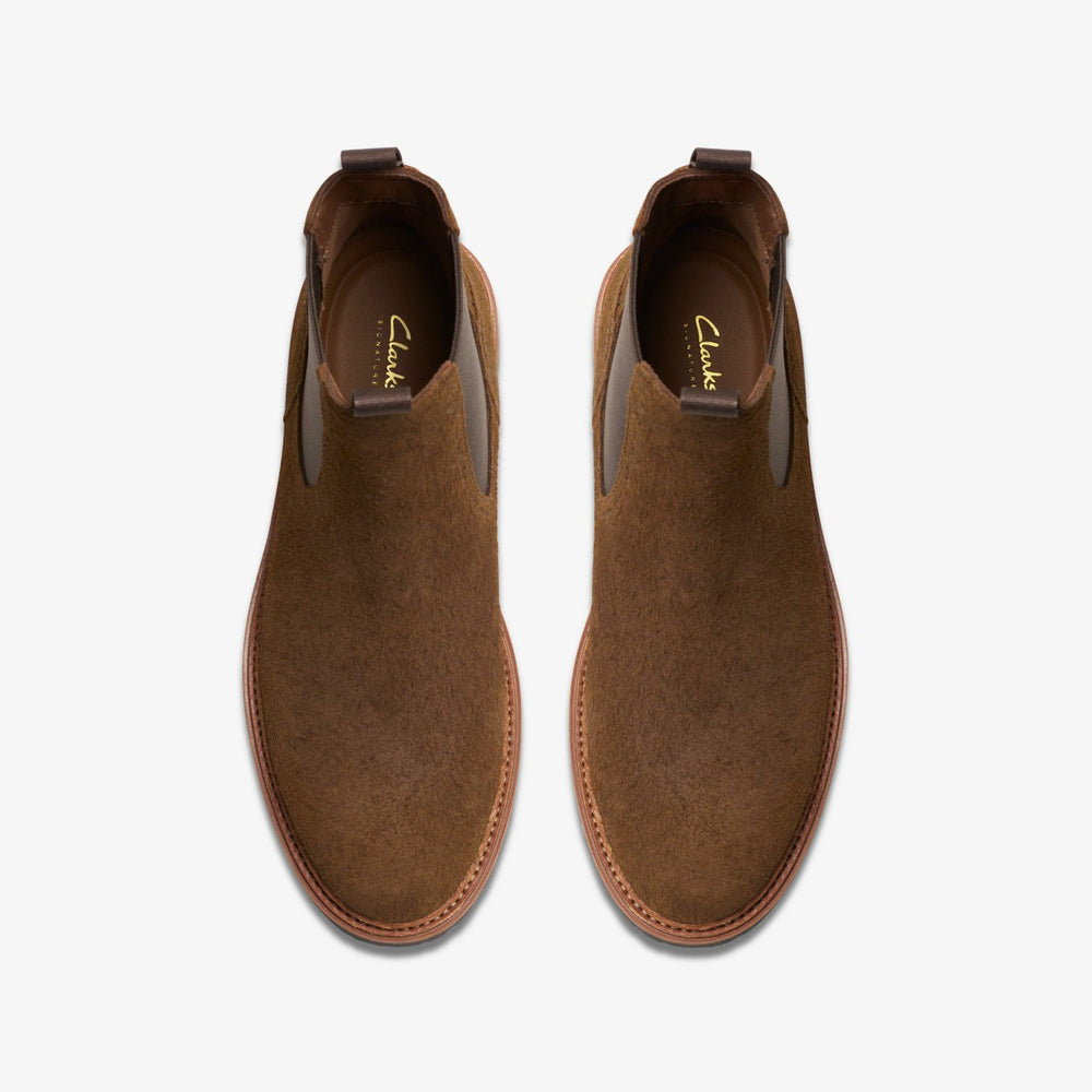 Clarkridge Top Brown Suede | Clarks US