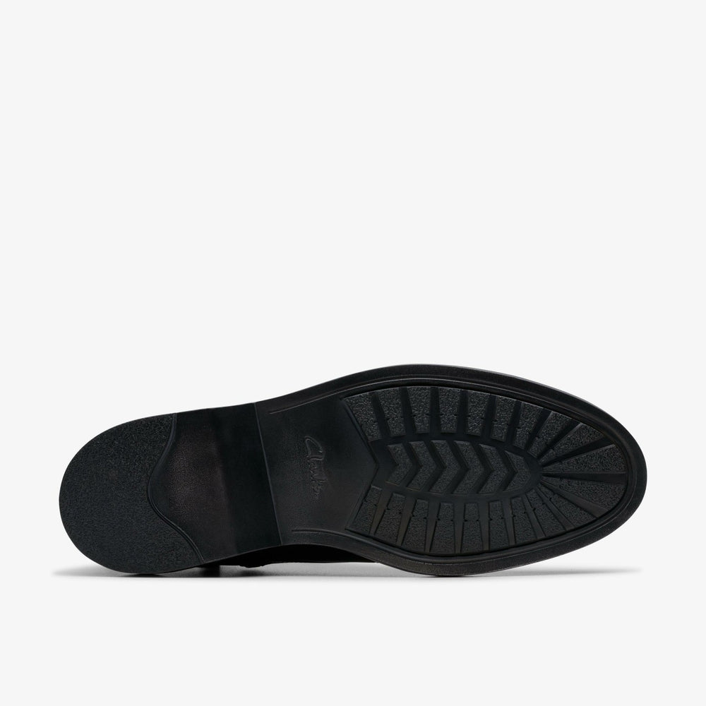 Aldwin Cap Black Leather | Clarks Sale