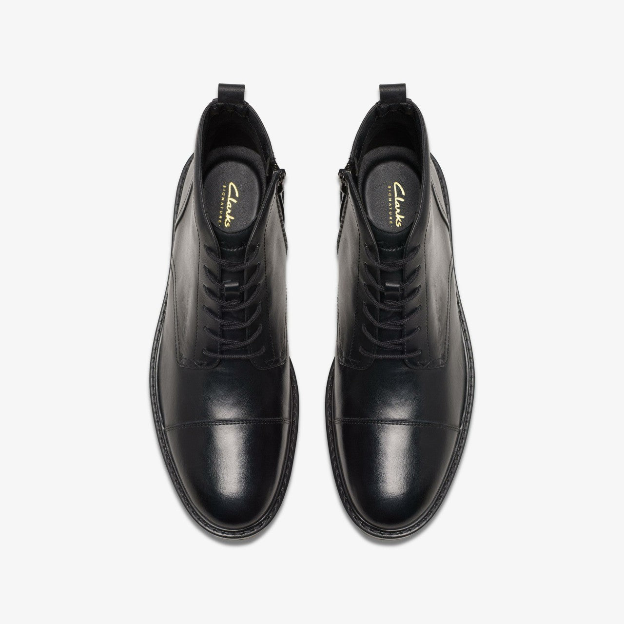 Aldwin Cap Black Leather | Clarks Sale