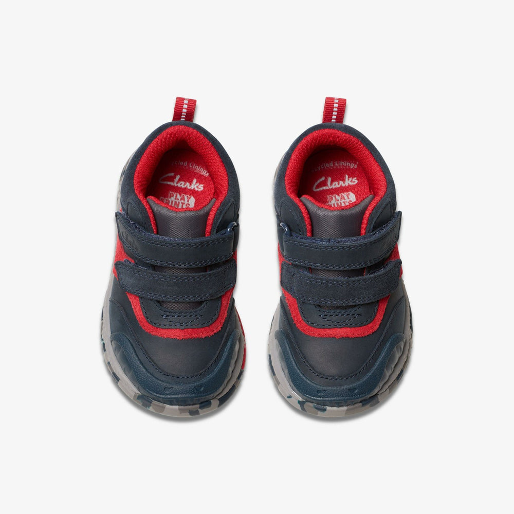 Steggy Rex Toddler Navy | Clarks Discount