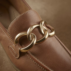 Sarafyna Iris Loafer Tan Leather | Clarks For Sale