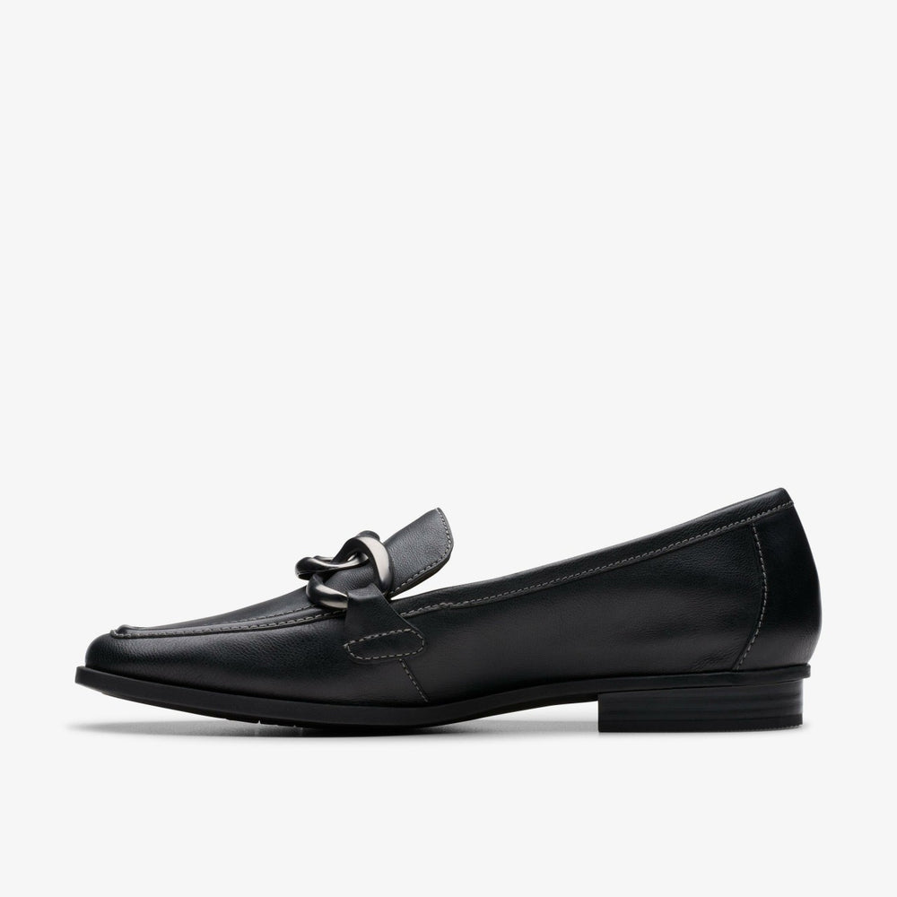 Sarafyna Iris Loafer Black Soft | Clarks Sale