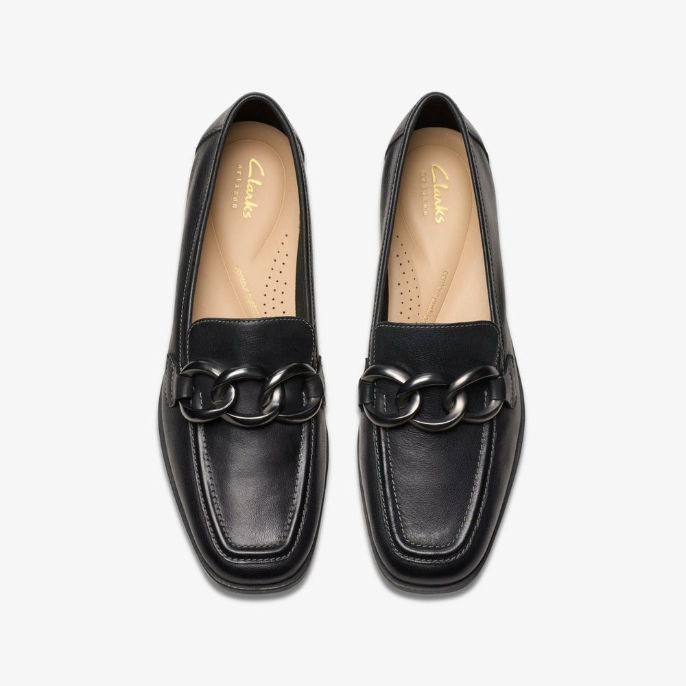Sarafyna Iris Loafer Black Soft | Clarks Sale