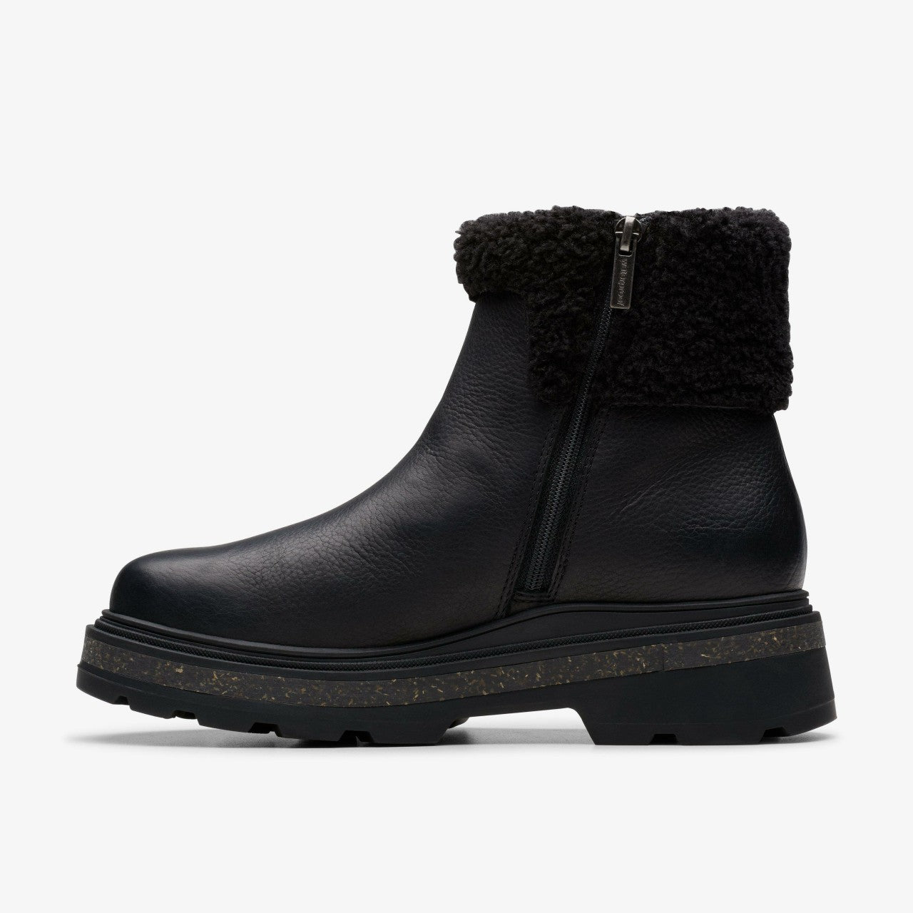 Hencroft Madi Waterproof Black Warmlined Leather | Clarks For Sale