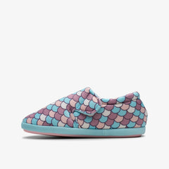 Fluffy Snug Kid Pink Multicolour | Clarks Onsale