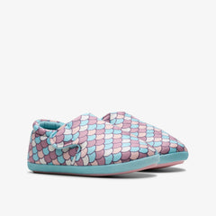 Fluffy Snug Kid Pink Multicolour | Clarks Onsale