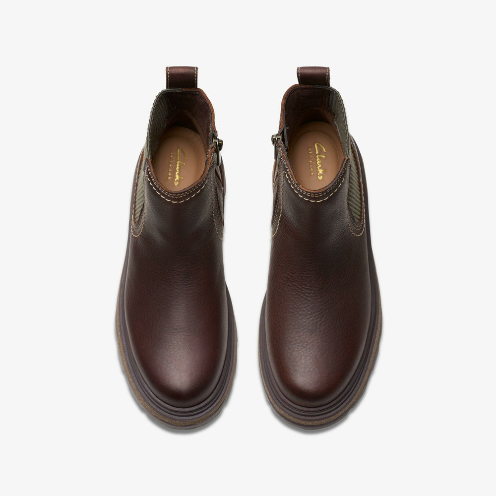 Hencroft Step Waterproof Brown Leather | Clarks Sale