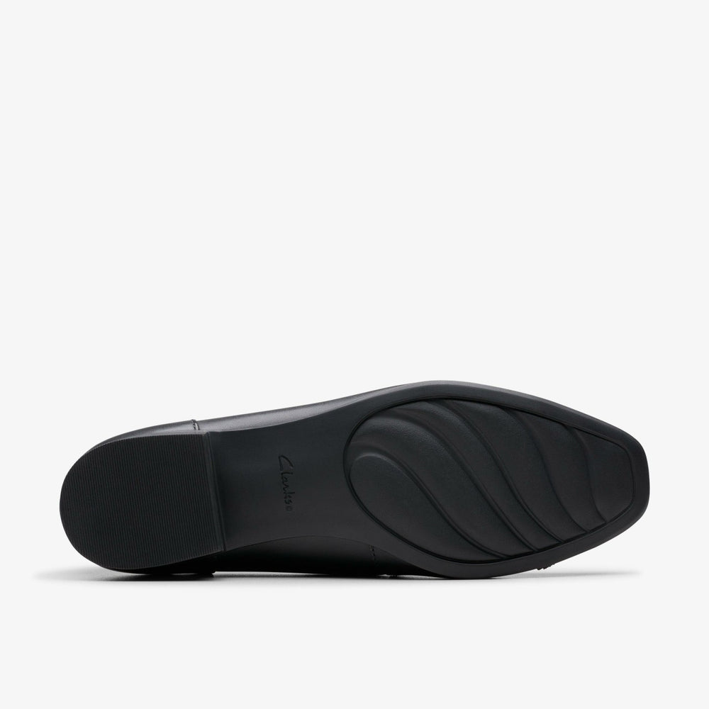 Krystine May Black Leather | Clarks US