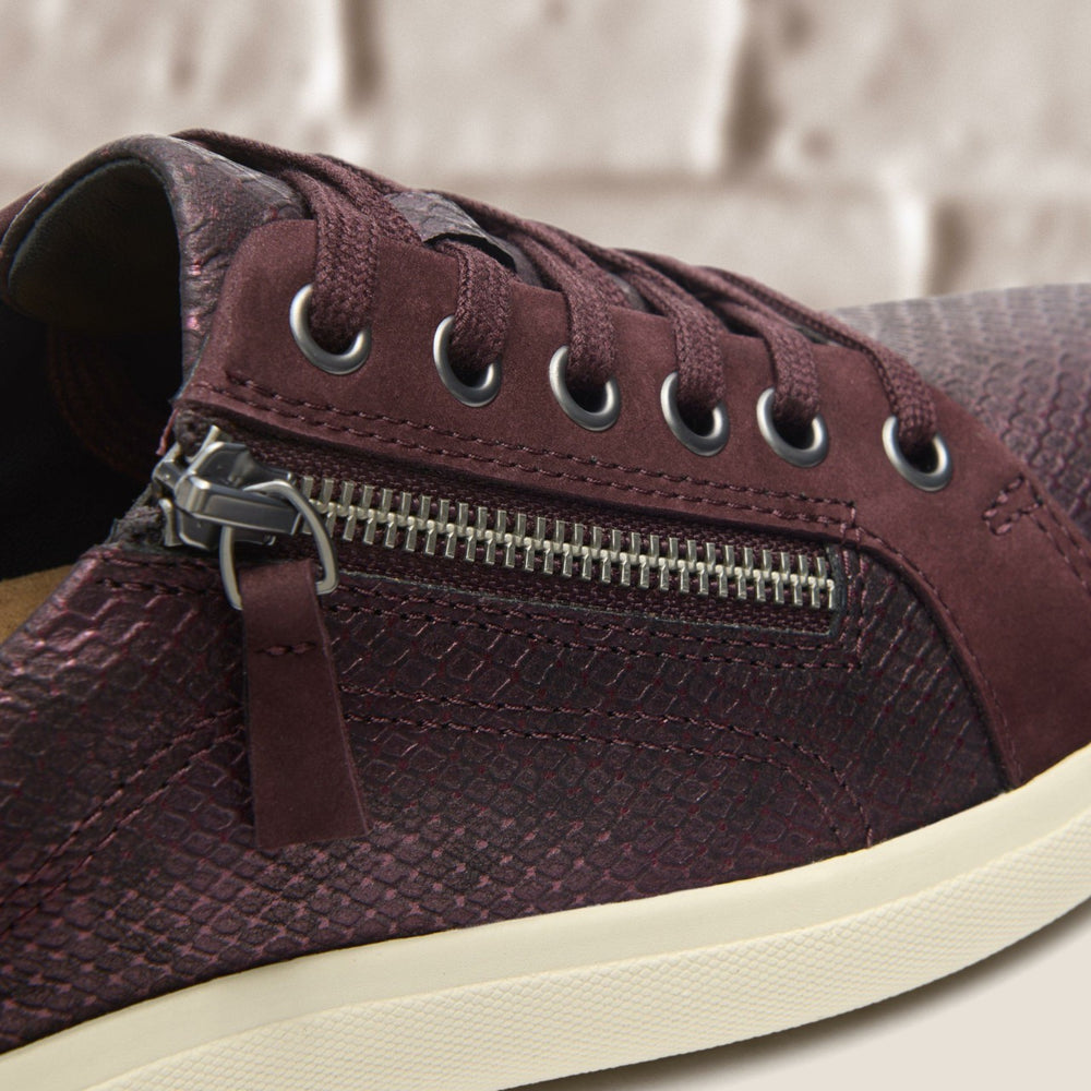 Nalle Lace Wine Interest Leather | Clarks Discount