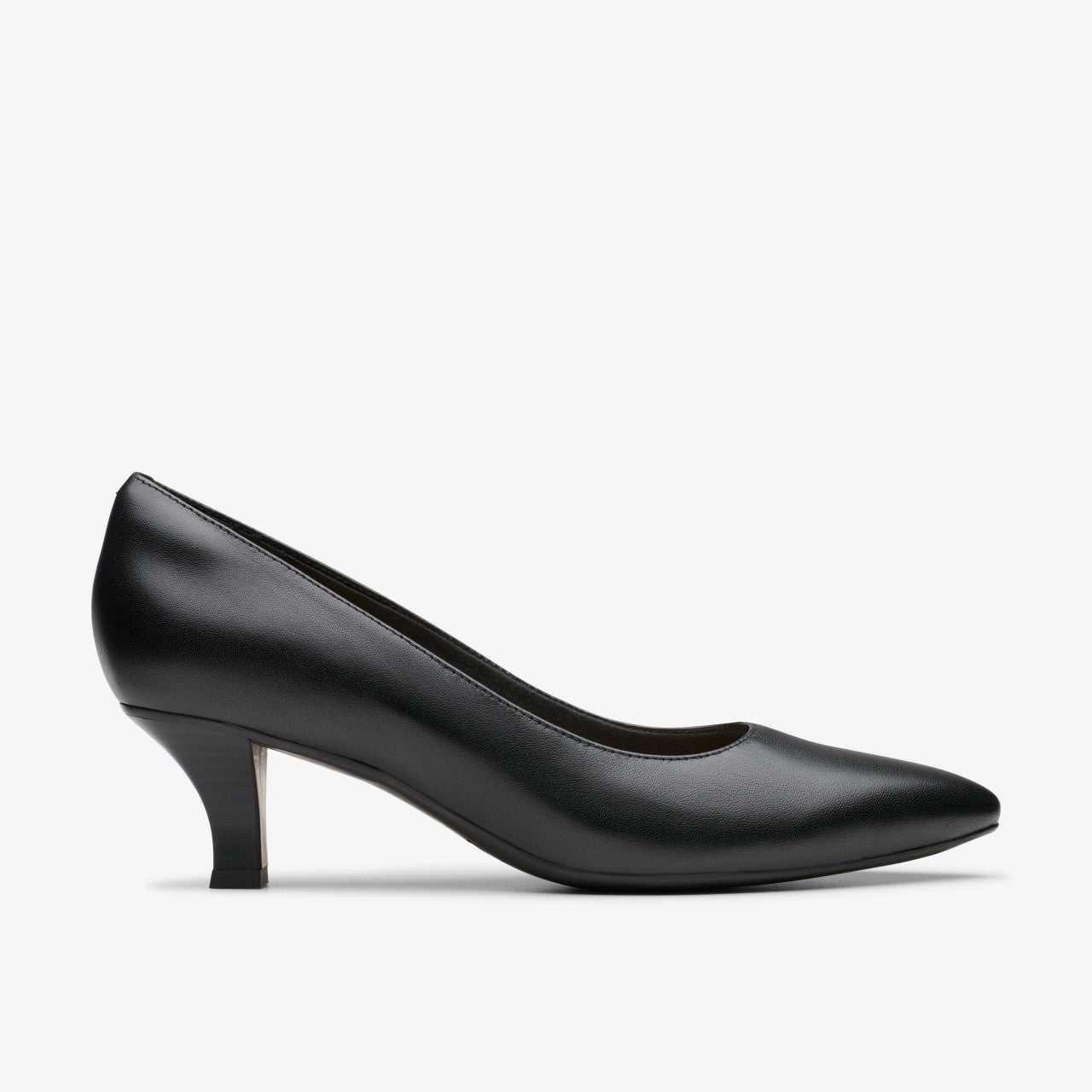 Kepley Vine Black Leather | Clarks Discount